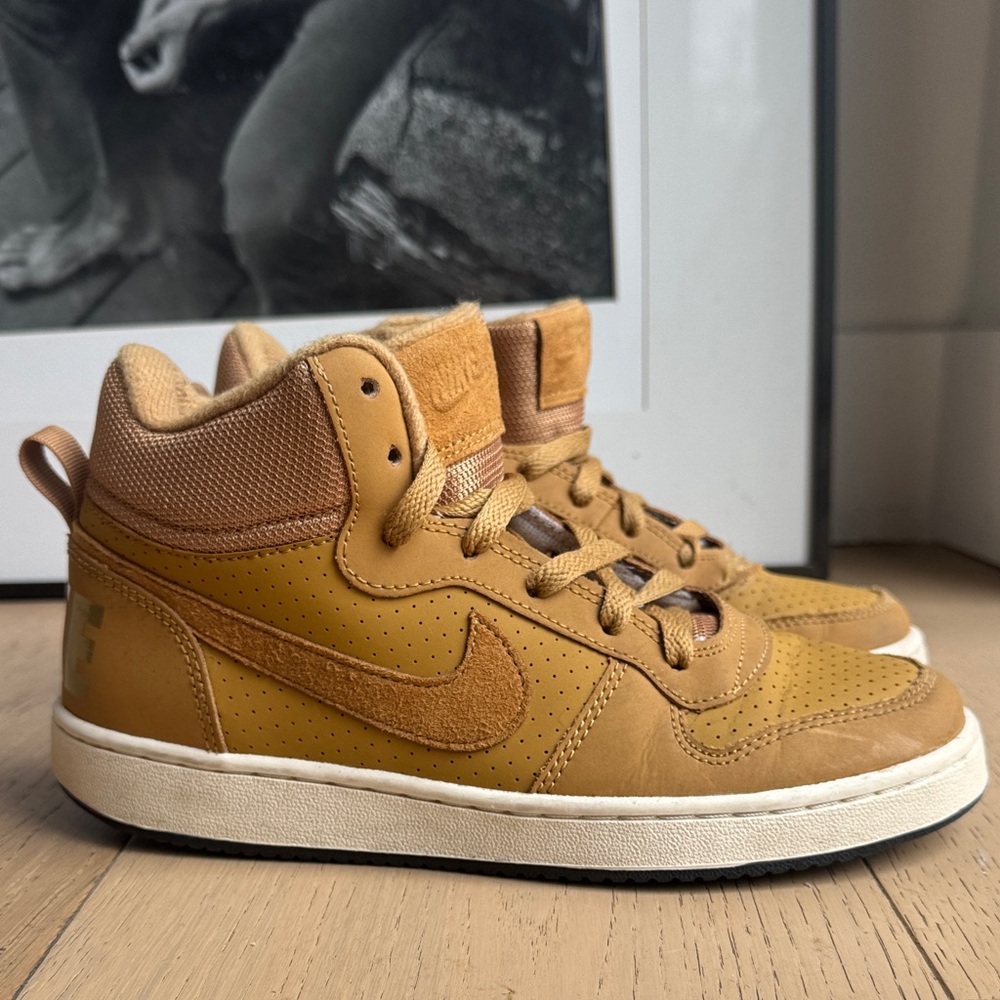 Nike Kids Brown High-Top Sneakers